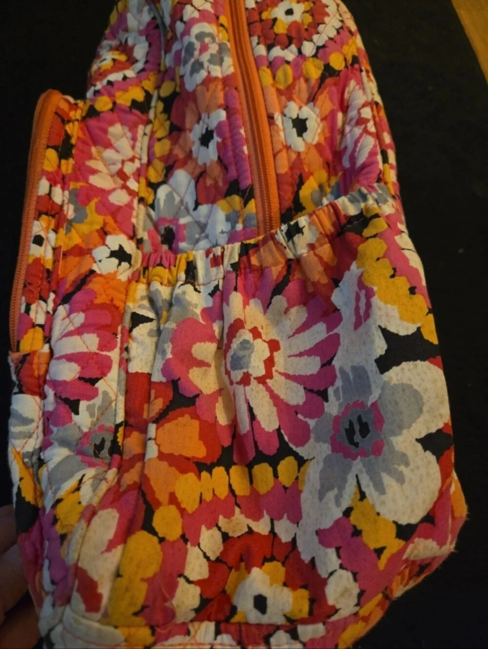 Vera Bradley Pixie Blooms Campus Backpack